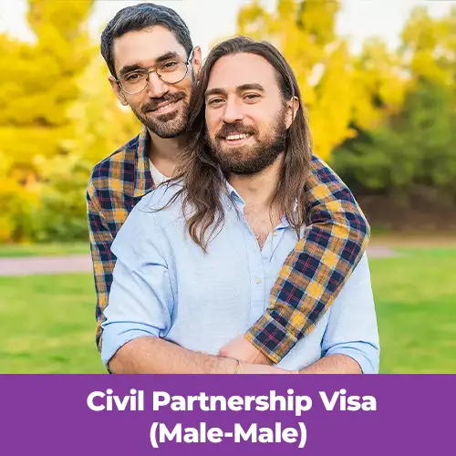 civil partnership visa male-male