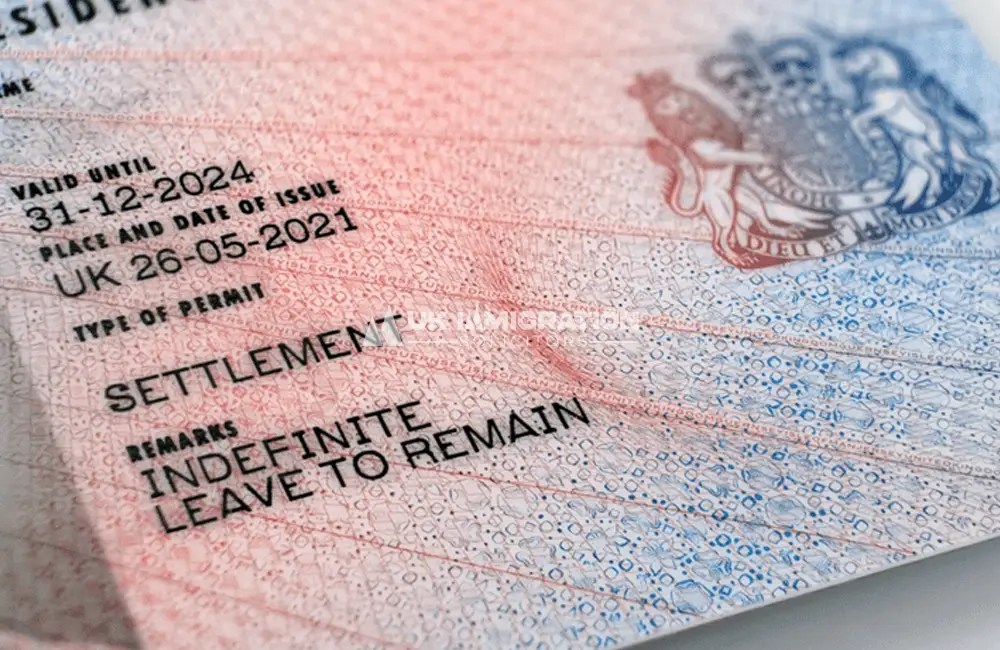 What is Indefinite Leave to Remain UK