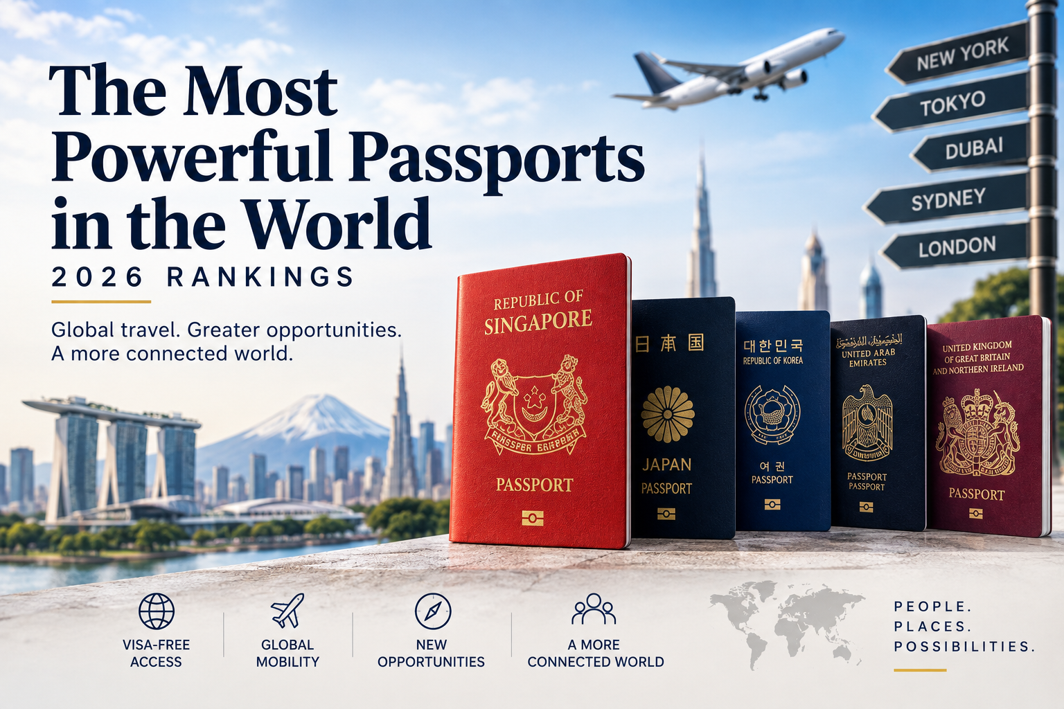 The Most Powerful Passports in the World